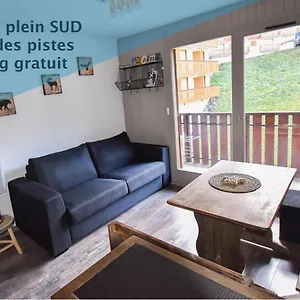 Au Pied Des Pistes B48, Chaleureux Studio 4 Pers, Balcon Plein Sud, Draps Non Compris Appartement